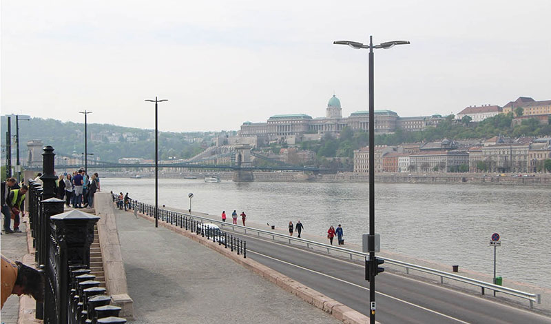 LED Street Light Projects In Britain Projek Lampu Jalan LED Di Britain